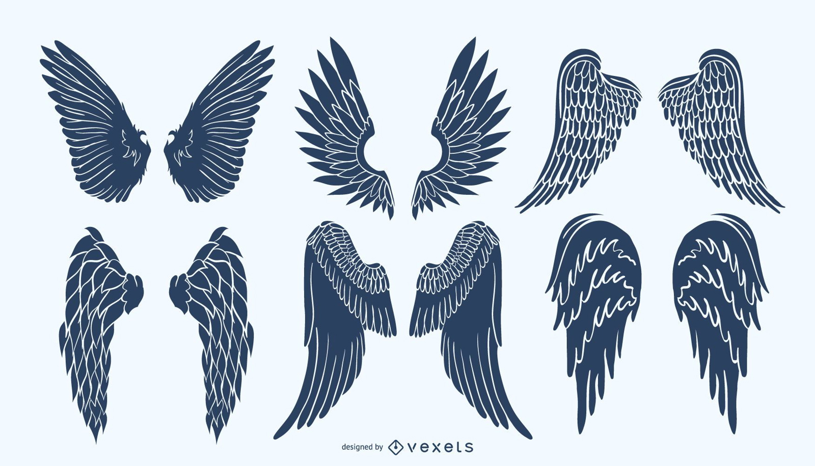 wings illustration vector