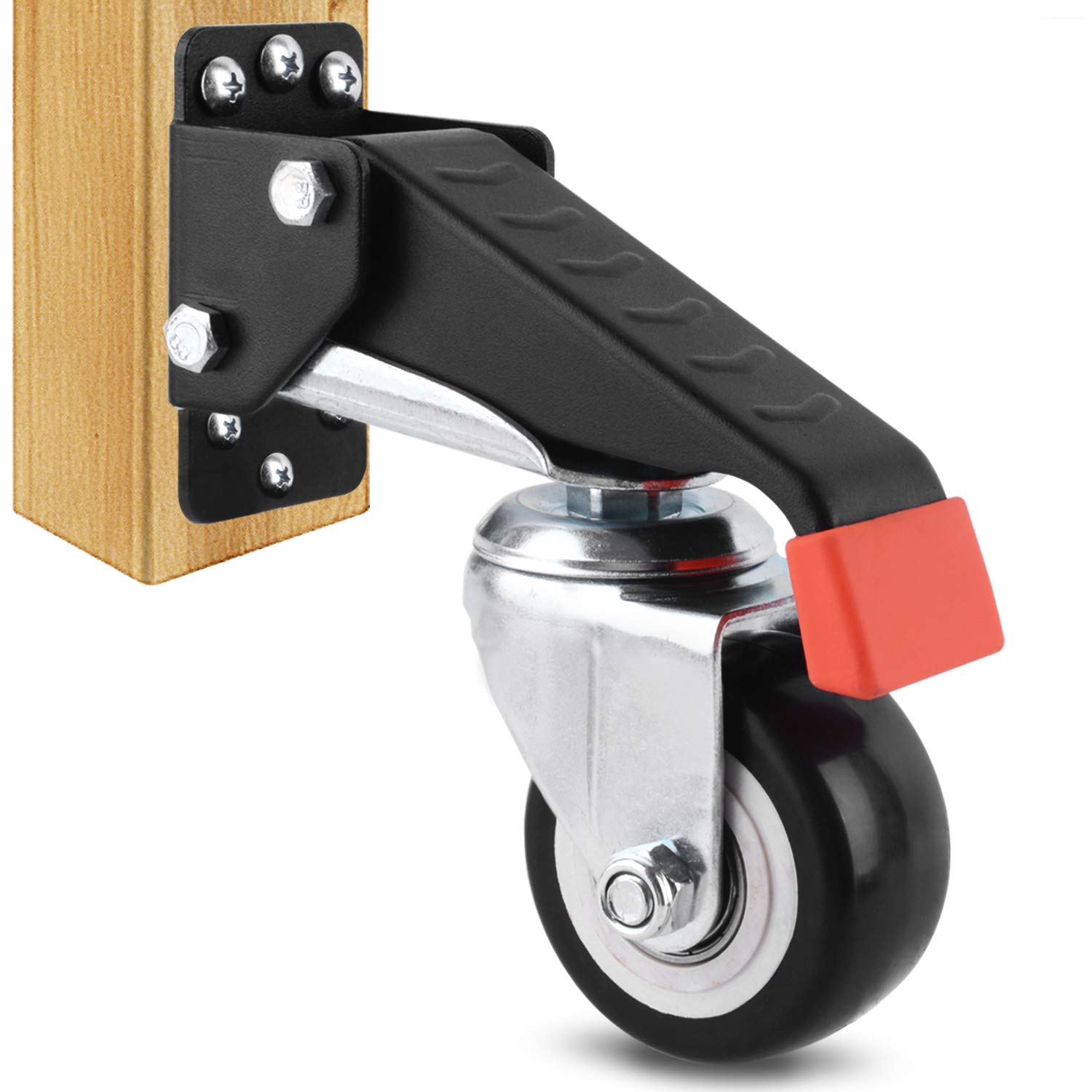 retractable casters for workbench