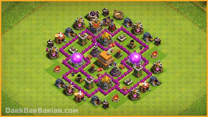 best base for town hall 6