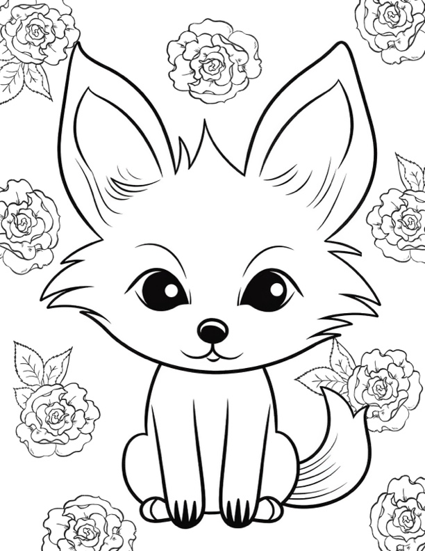 cute colouring pages printable