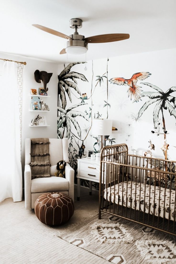 nursery decor jungle