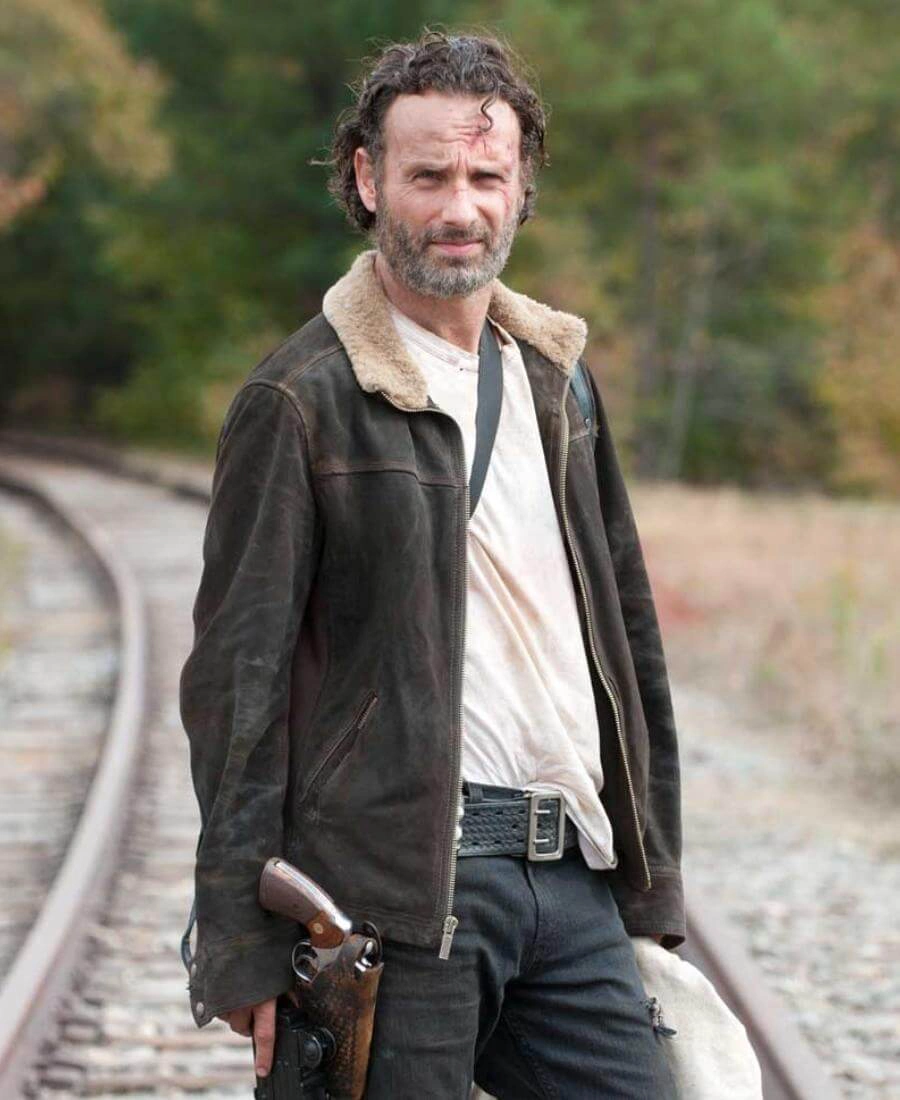 walking dead rick grimes jacket