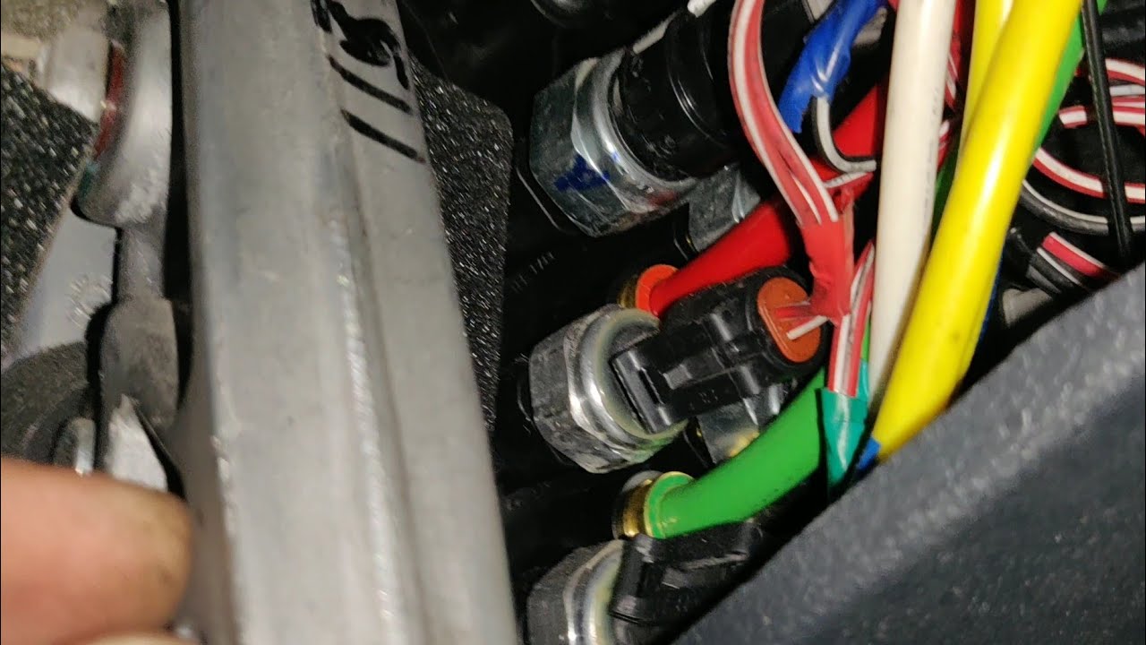 freightliner brake light switch location