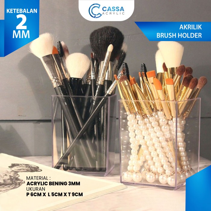 makeup brush holder