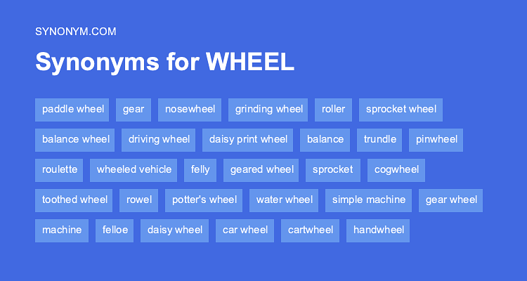 wheel synonym