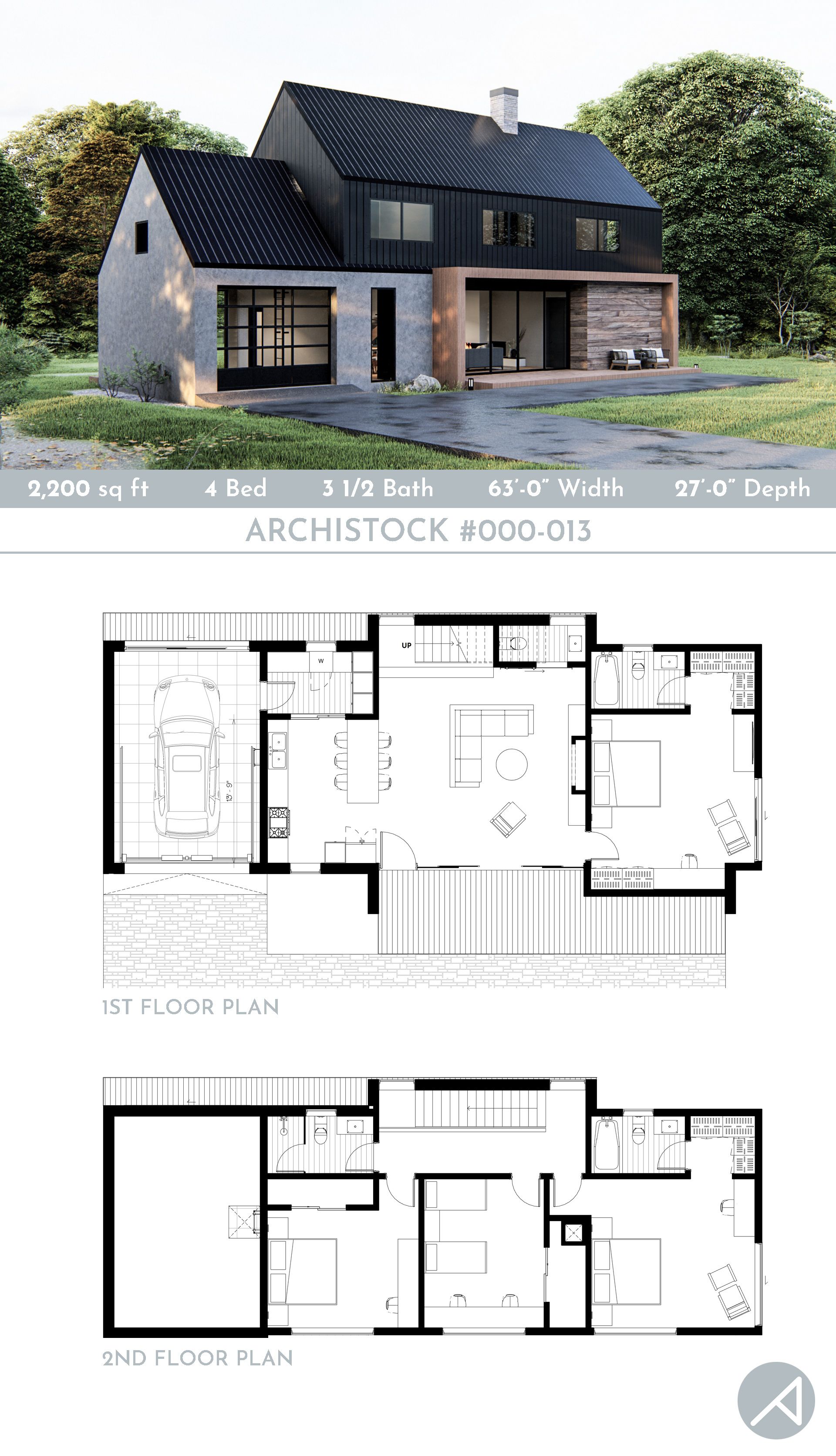 modern barn house plans