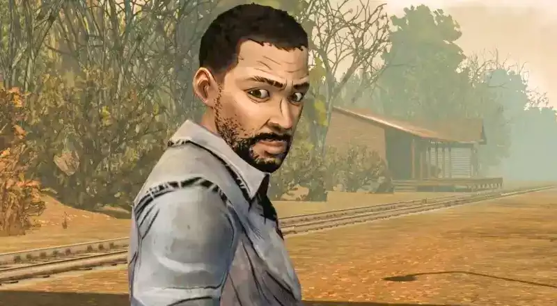 the walking dead game lee