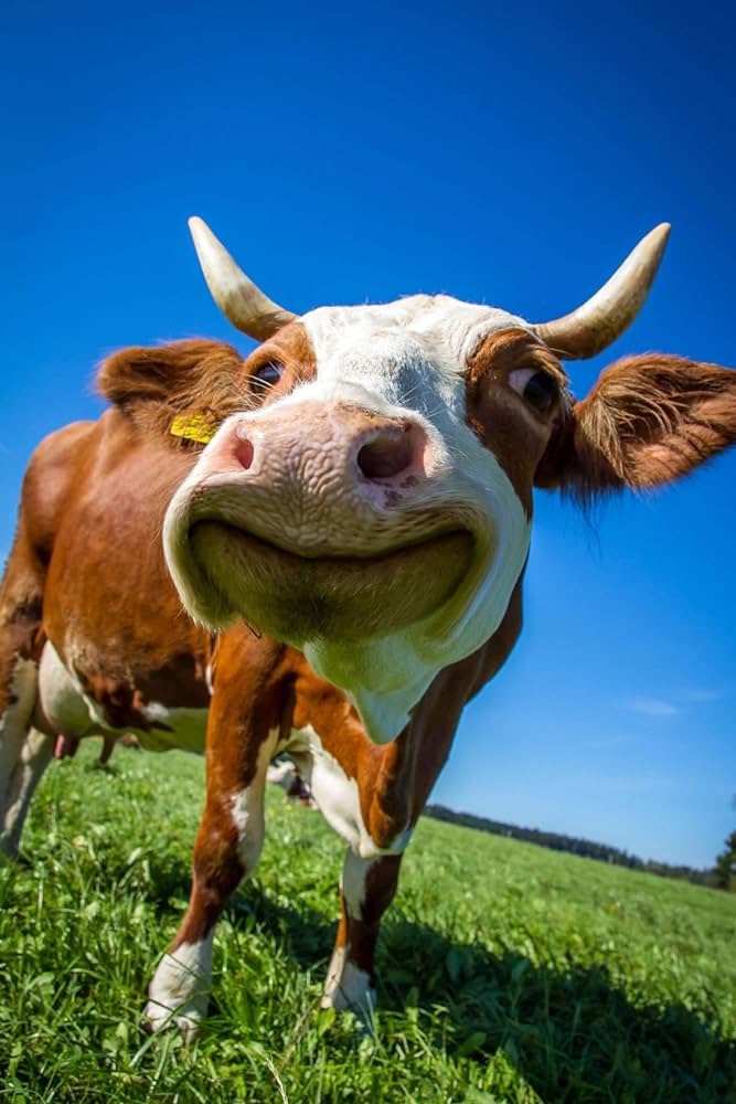 funny photos of cows