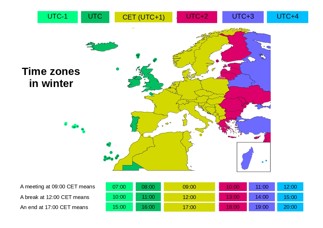 utc vs cet