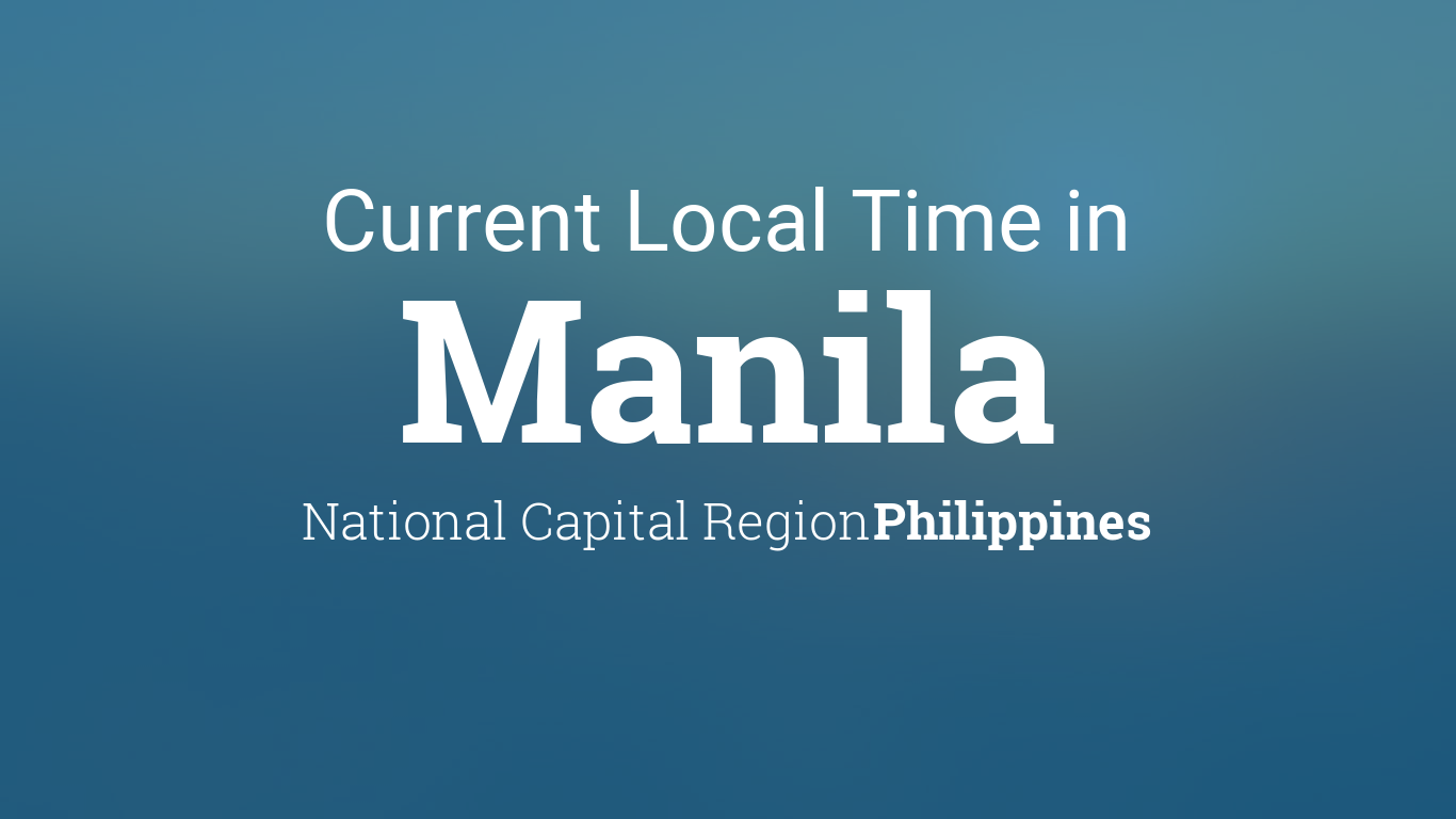 current time philippines