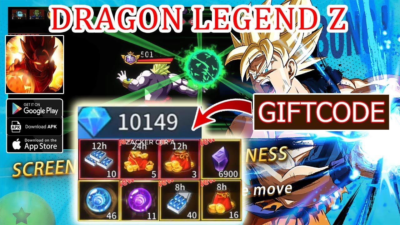 dragon legend z gift code