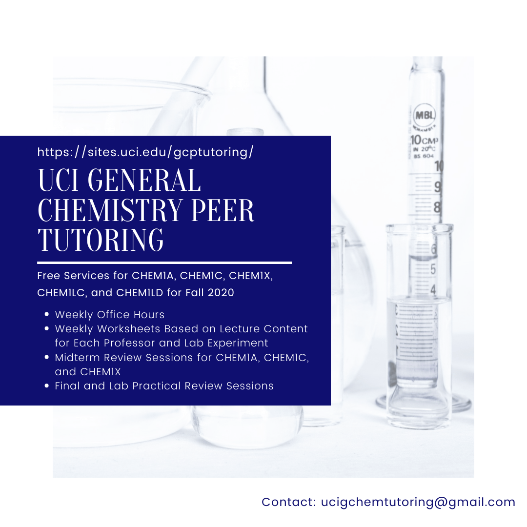 uci chemistry peer tutoring