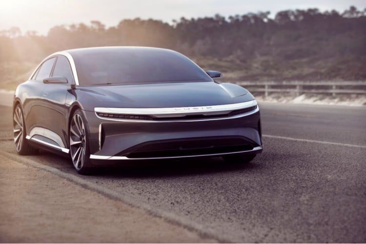 lucid motors share price