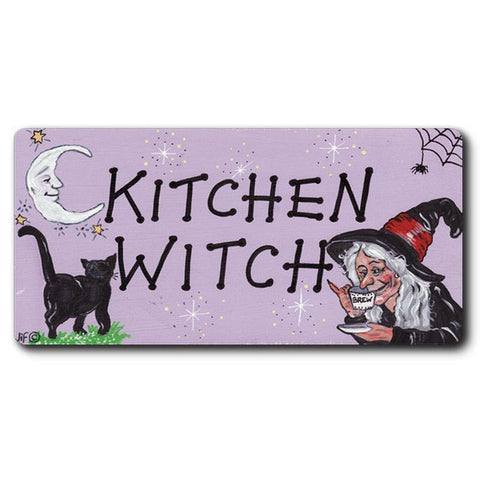 kitchen witch magnet