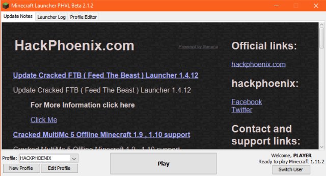 minecraft hackphoenix