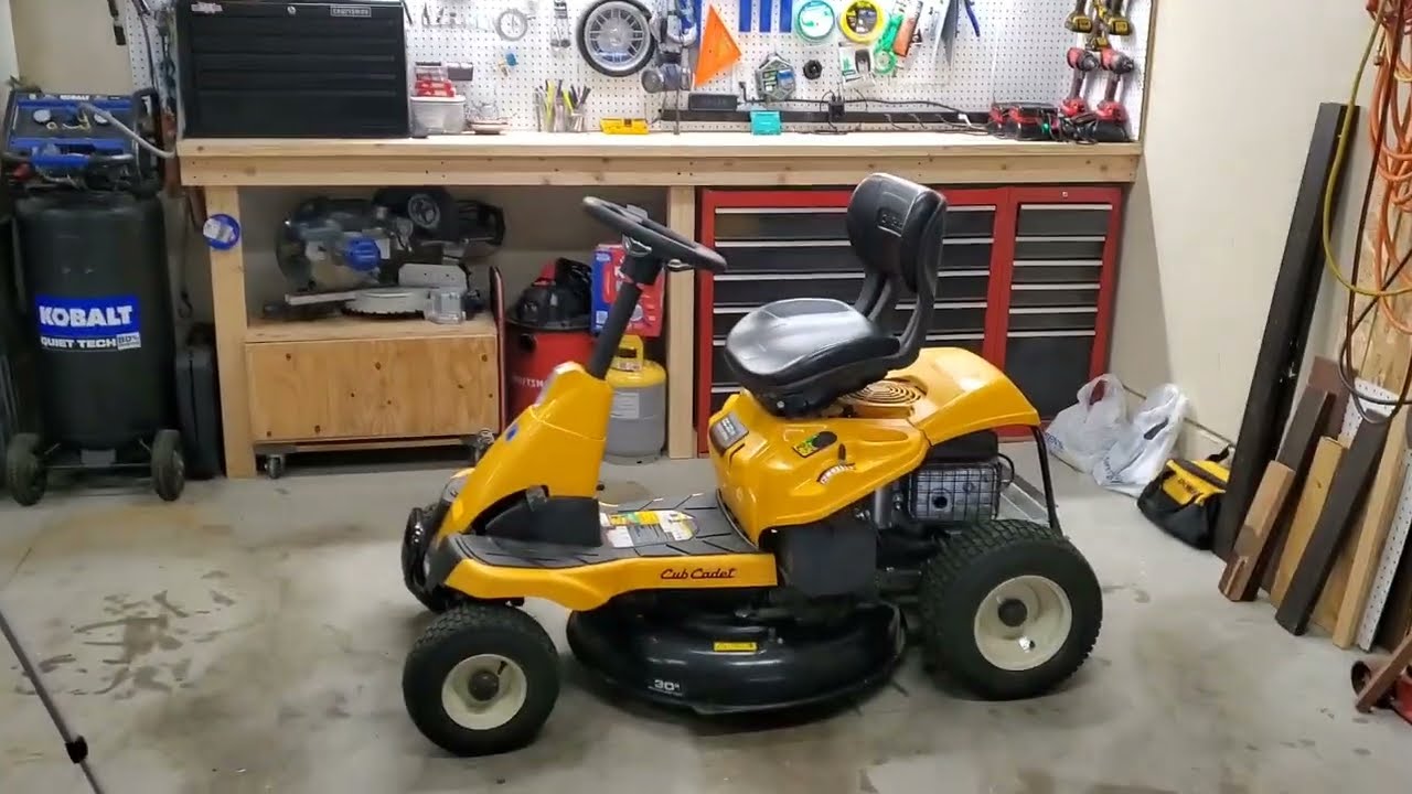 how to remove battery from cub cadet riding mower