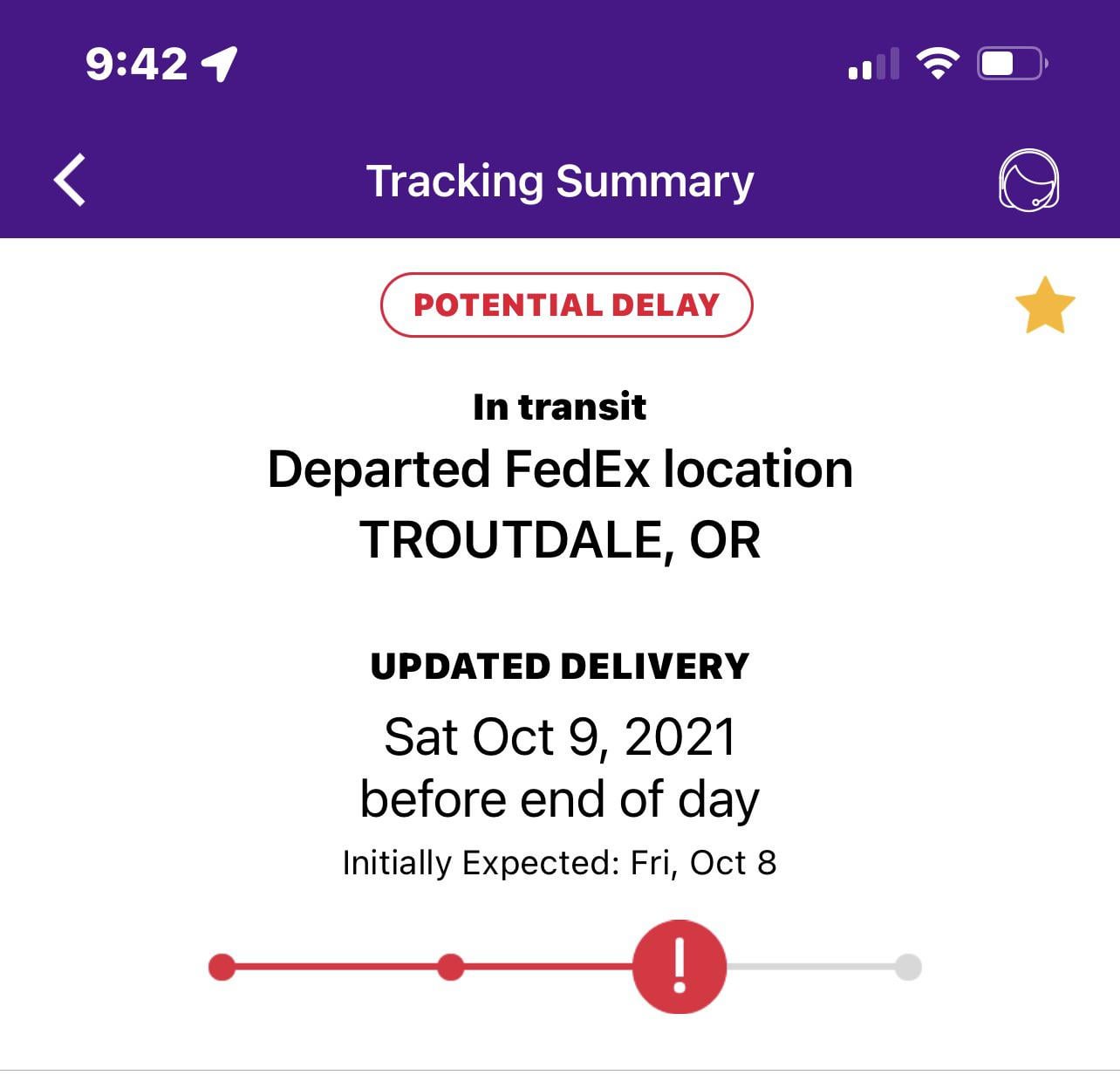 end of day for fedex