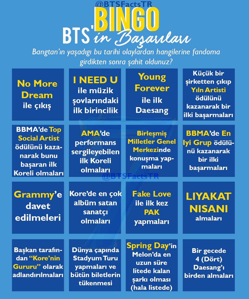 bts başarıları