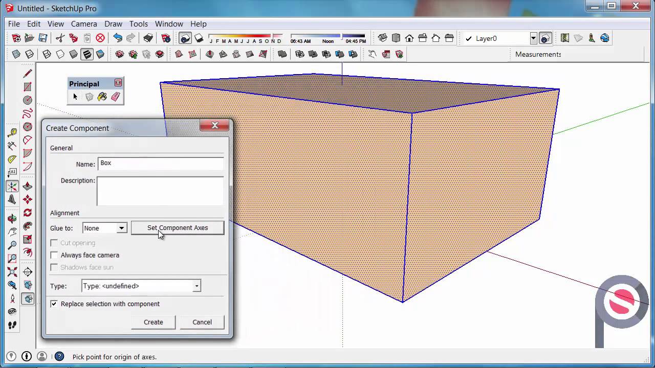 sketchup make component