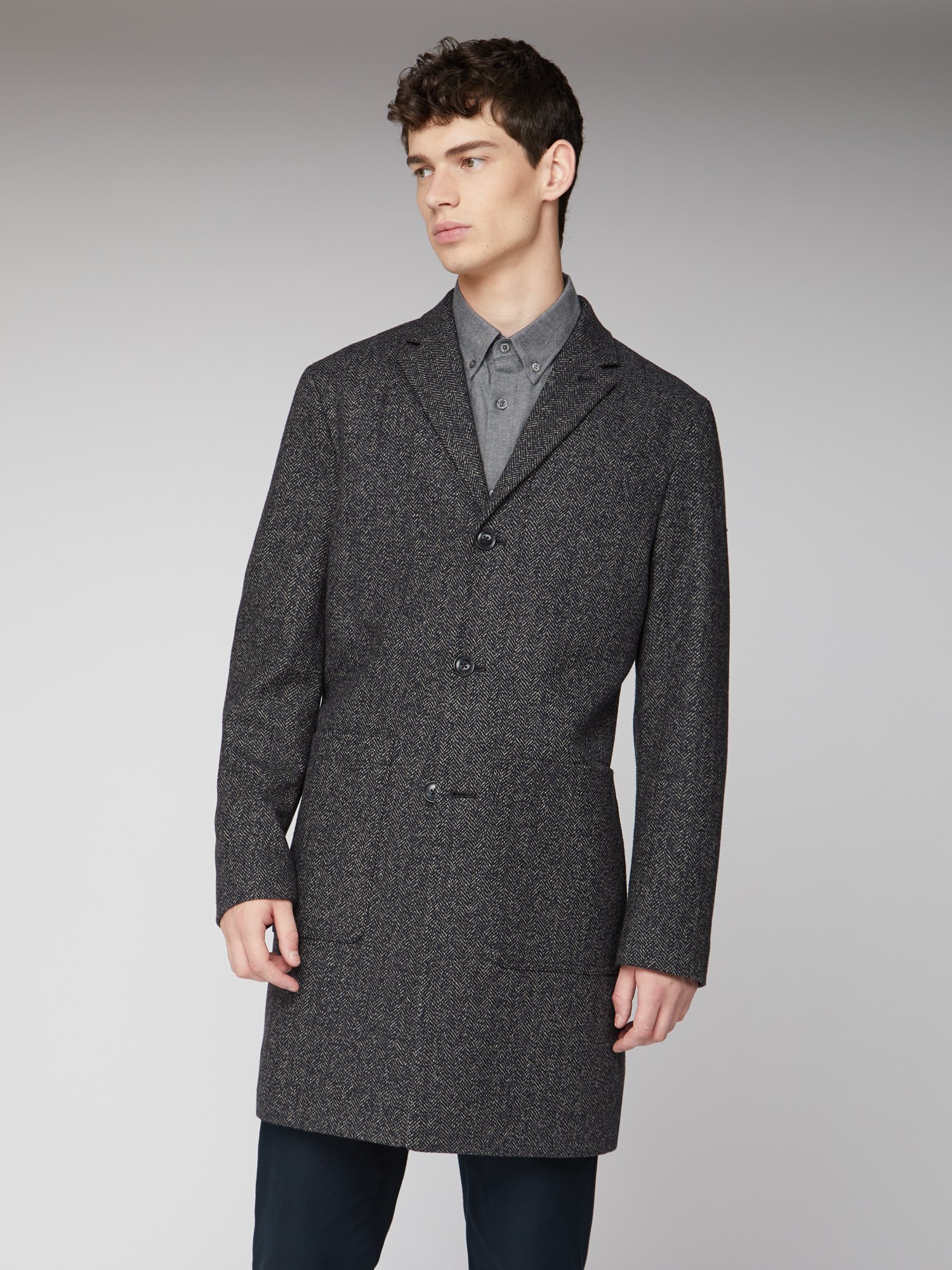 ben sherman overcoat