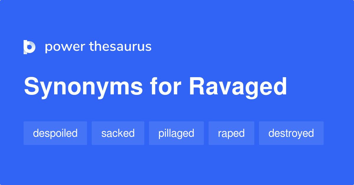 ravaged synonym