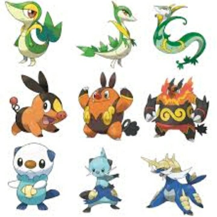 gen five starters