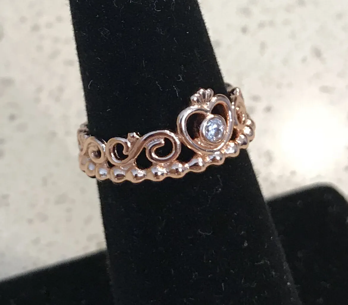 princess tiara ring