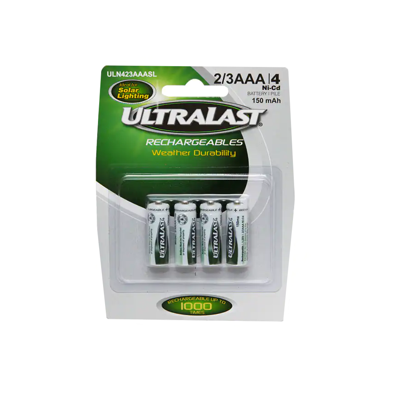 2/3 aaa rechargeable batteries for solar lights