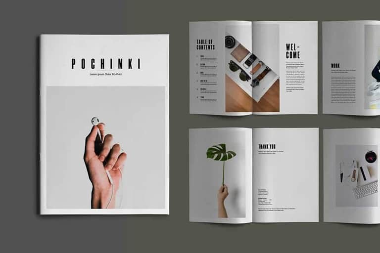 indesign layout inspiration