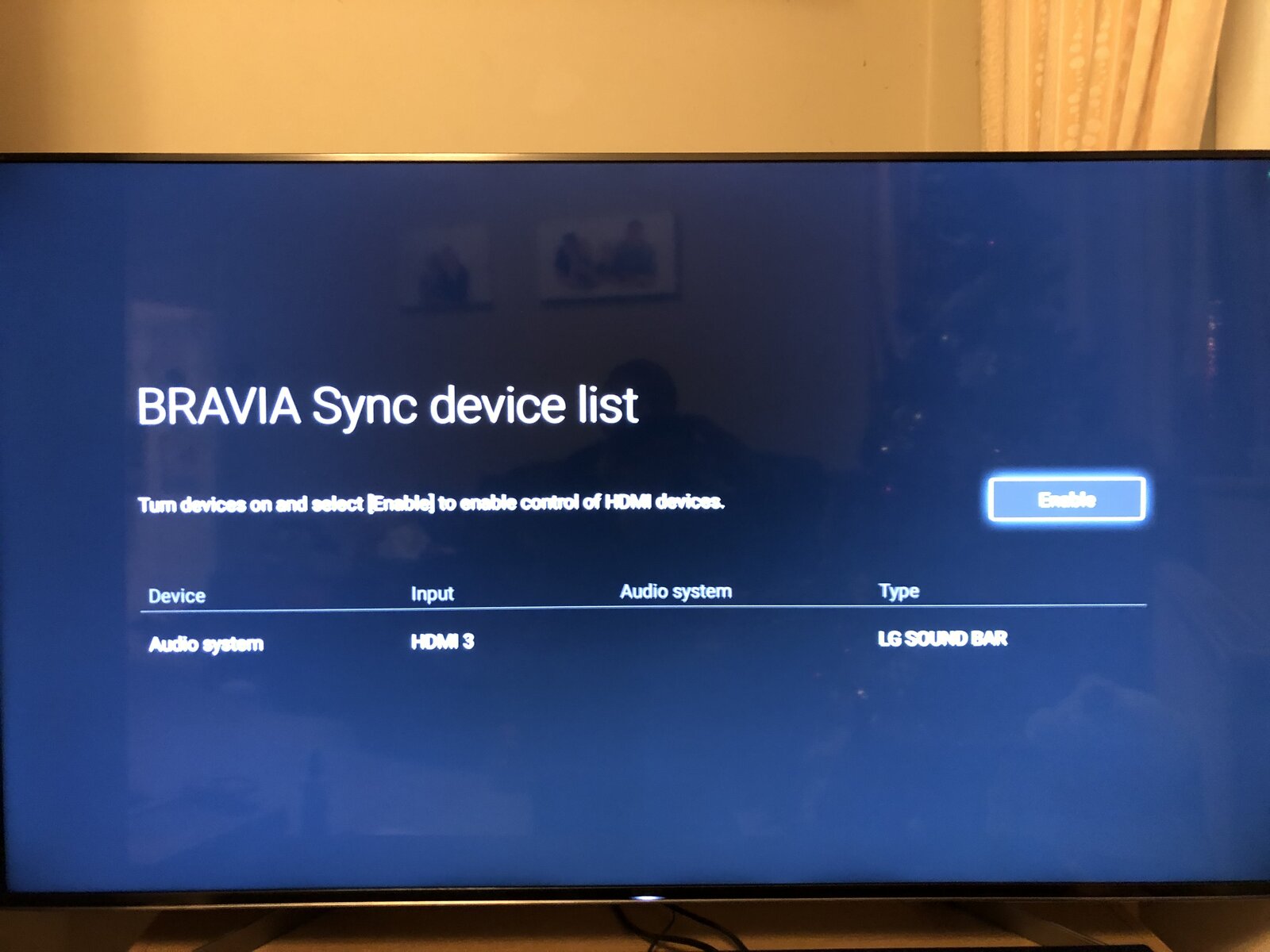 sony bravia sync problems