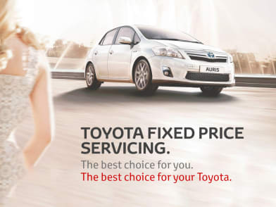 toyota fixed price service