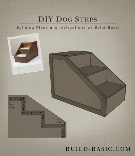 diy dog steps