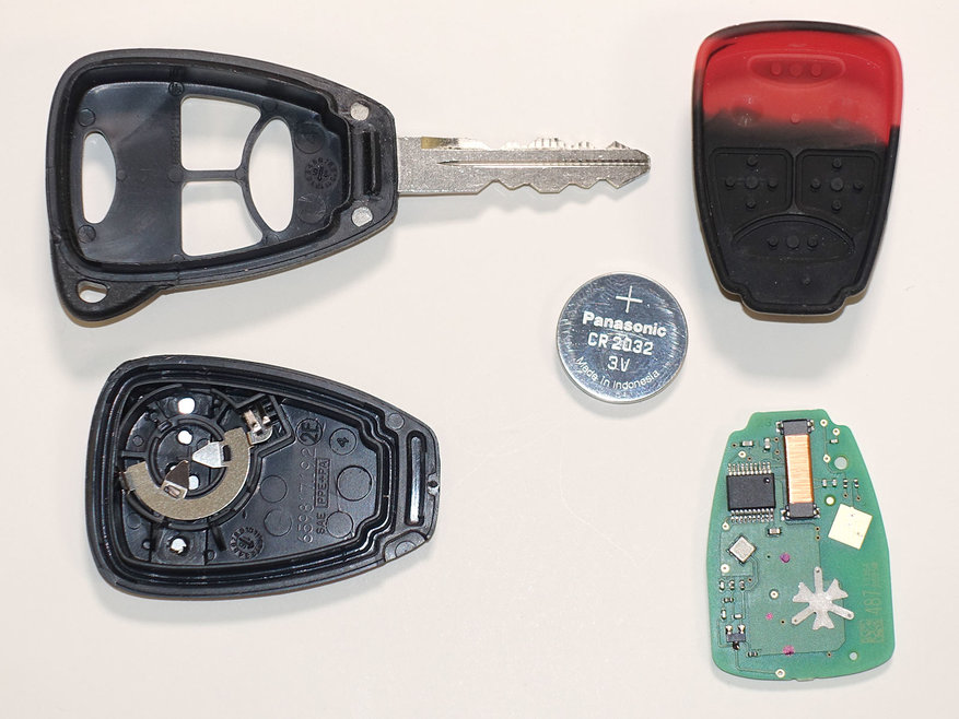 jeep key fob battery