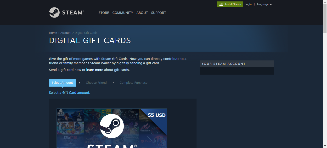 steam wallet expire