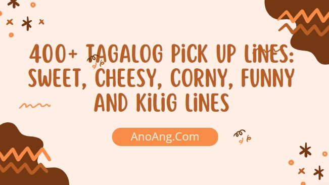 pinoy pick up lines