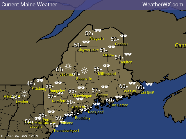 weather today portland maine