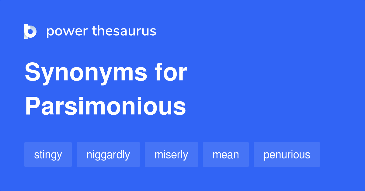 parsimonious thesaurus