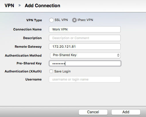 forticlient vpn client