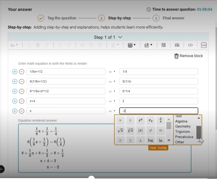 chegg math expert