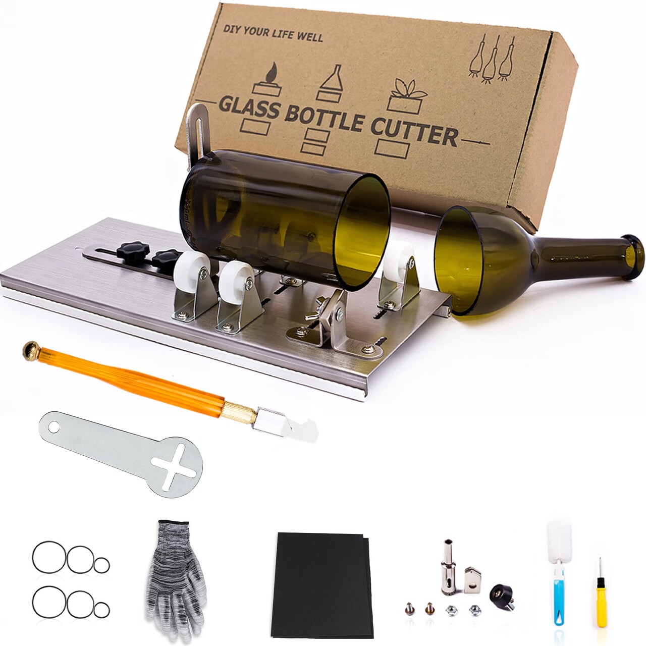 glass bottle cutter kit