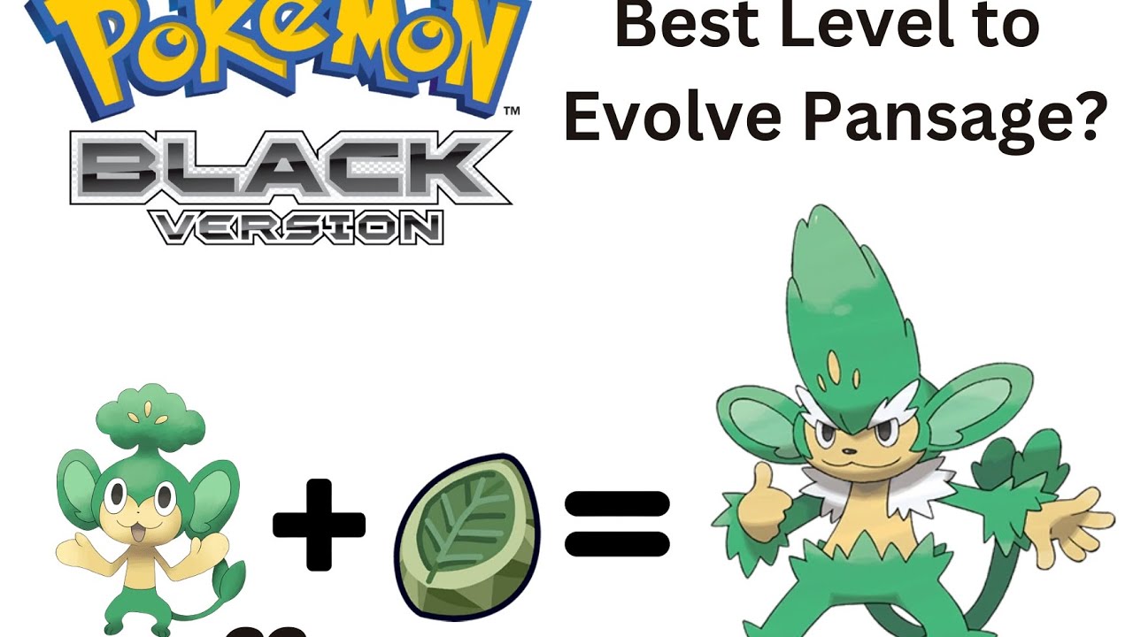 what lvl does pansage evolve