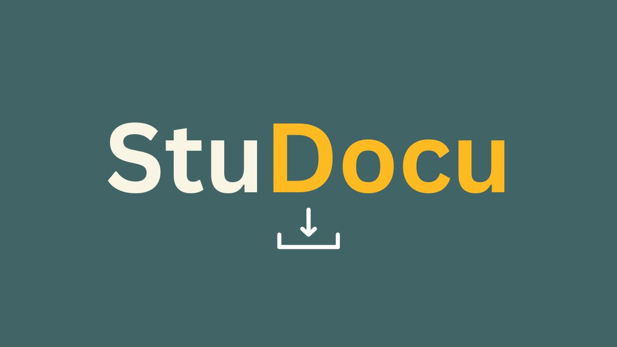 studocu document downloader