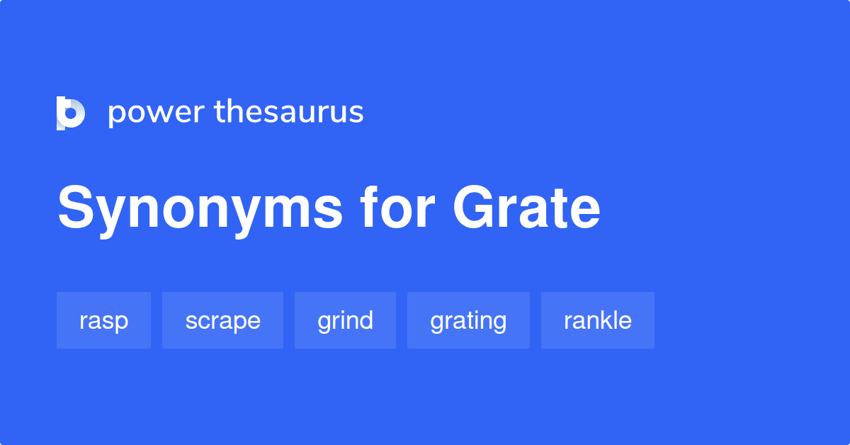 grate synonym