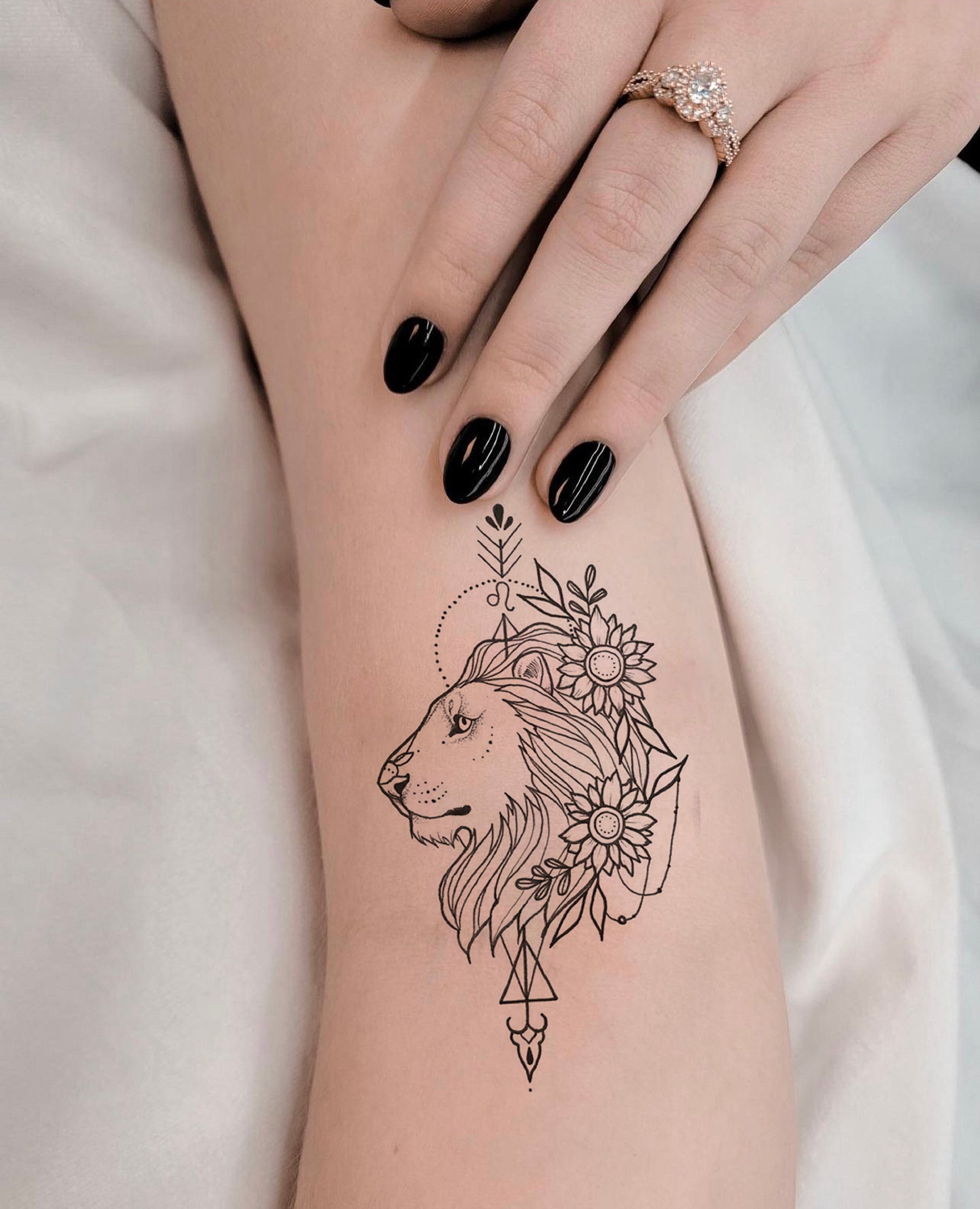 little lion tattoo