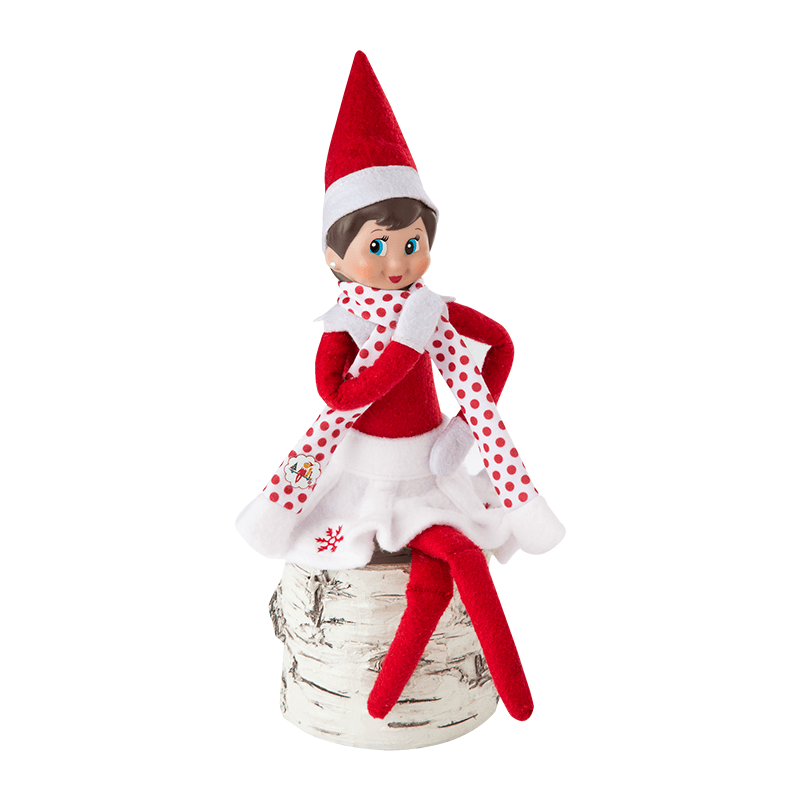 elf on shelf snowflake skirt