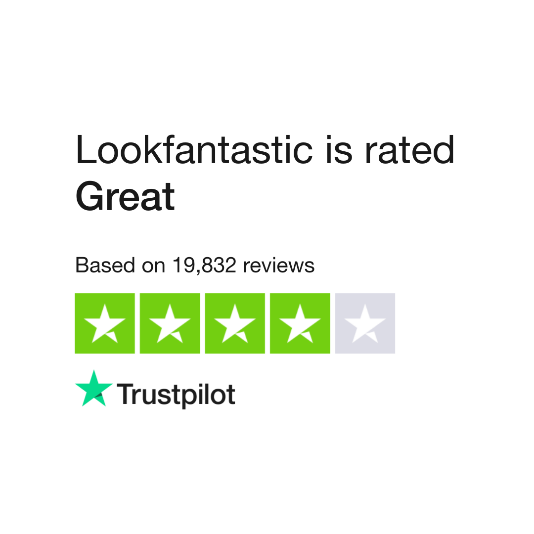 lookfantastic reviews