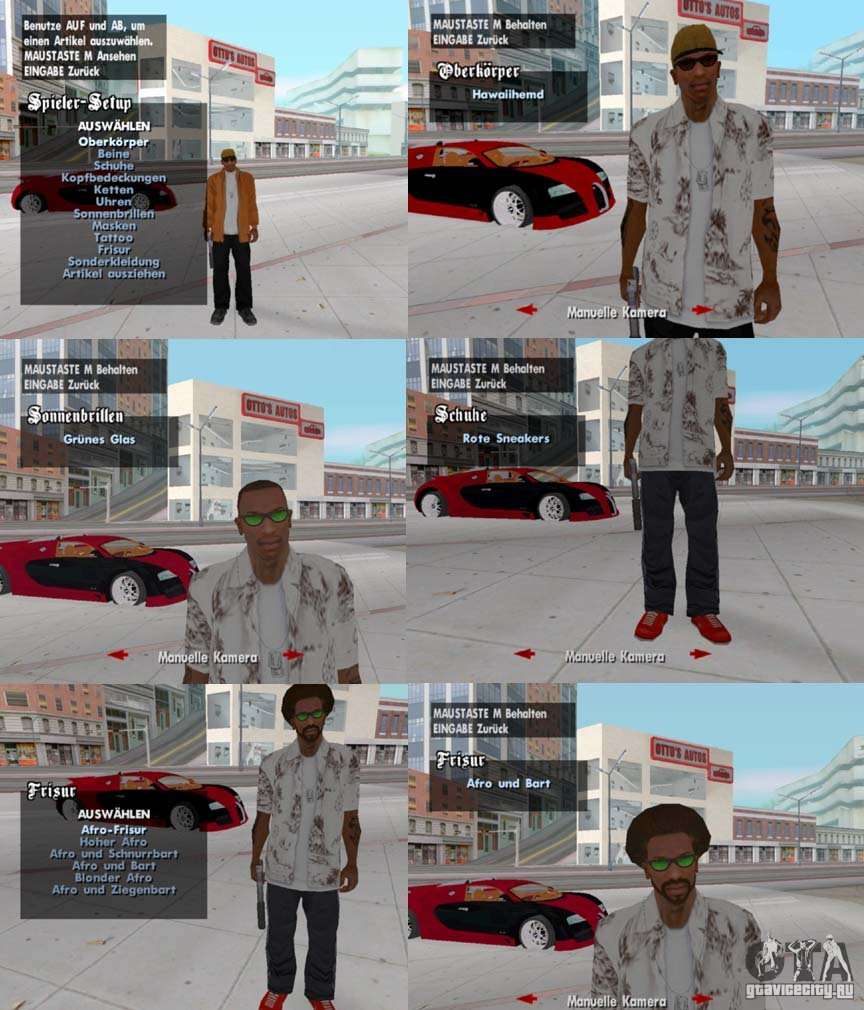 gta san andreas change clothes mod