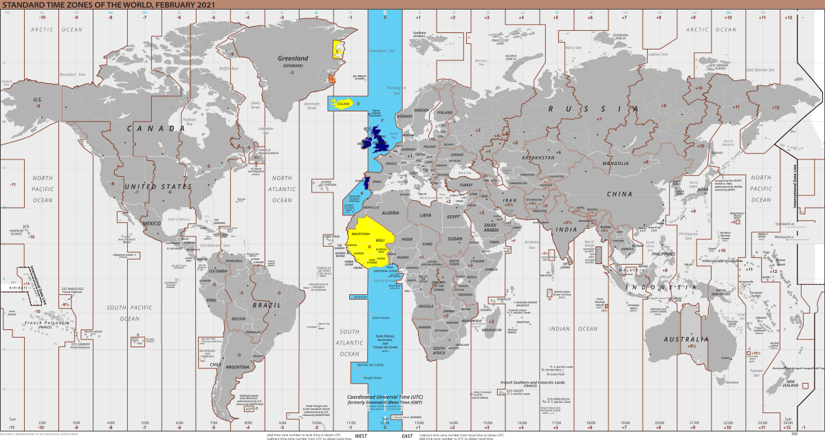 greenwich mean time vs est