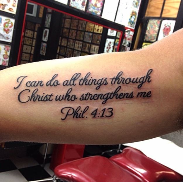 bible quote tattoos for men