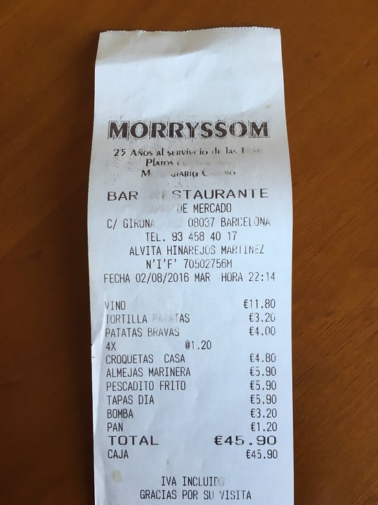 bar morryssom reseñas